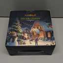 Christmas Ice Lights Outdoor, Multicolor 99FT 1206 LED 8 Modes Plug in Xmas Tree Decorations Twinkle Fairy Light String with Remote Timer Memory for Roofline Yard Party Wedding Camping Decor