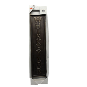 Crystal Art Gallery Whiskey Bar Metal Wall Art 6 x 30 in