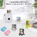 Mini Picture Frames, Cute 3 Pack Small Photo Frames Table Top 2x3 Wallet Size Picture Frame for Instax Mini 12/11/99/40/9/8/7+/SE/EVO Instant Photo Display