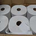 Tork Universal Hand Towel Roll White, Compatible with H21 Dispensers, 100% Recycled Fiber 6 Rolls x 800 Ft (RB8002)
