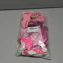 AROIC Dog Birthday Bandana Set, Pet Party Decorations Kit with 2 Bandanas, Fun Pet Birthday Party Decorations for Small Medium Dogs Pets, Cute Puppy Celebration Outfit with Hat, Bow Tie & Balloons (Pink)