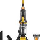 Eureka Powerful Upright Vacuum Cleaner for Home Pet Hair, Lightweight Household Upright Vacuum for Carpet and Hard Floor, MaxSwivel Pro NEU350 with Pet Tool, Yellow