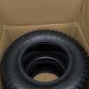 (2-Pack) 16x6.50-8 Tires - 4PR Durable Tubeless, Replacement Lawn Tractor Tires with Deep Ribbed Treads, Rim Not Included (16x6.50-8 Tubeless)