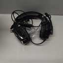 BENGOO G9000 Stereo Gaming Headset for PS4 PC Xbox One PS5 Controller, Noise Cancelling Over Ear Headphones with Mic, LED Light, Bass Surround, Soft Memory Earmuffs for Laptop Mac - Black