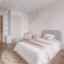 Peel and Stick Wallpaper Boho Pink and White Floral Wallpaper for Bedroom Bathroom Removable Self-adhsive Contact Paper for Cabinets Nursery Shelf Liner 17.3" x 394"