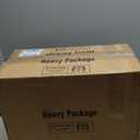 12 Pack Clear Shoe Storage Organizer with Magnetic Door, Stackable Plastic Shoe Boxes for Sneakers, Boots, and Heels, Space-Saving Foldable Shoe Rack for Closet, Durable Shoe Cabinet Organizer, White