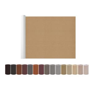 Leather Repair Patch Tape, Dark Beige 17 x 61 Inches Self Adhesive Leather Repair Kit for Furniture, Car Seat,Vinyl Leather Repair Kit for Office Chairs, Bags,Luggage