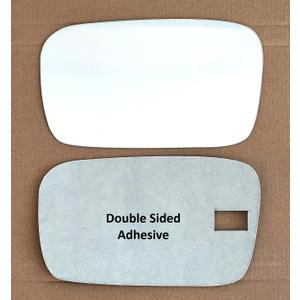 New Replacement NON-BLUE Mirror Glass with FULL SIZE ADHESIVE for 2004-2006 Acura TL Driver Side View Left LH