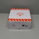 La Cuisine Enameled Cast Iron Dutch Oven Casserole Dish Pot with Lid, 3.7 QT 9.5" /24cm Dia. Cream White Enamel Coating Interior, Pink, Oven-Safe, Induction Cooktop Compatible