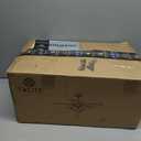 42 Inch Indoor Ceiling Fan with Pull-Chain and Three LED Light Bulbs Base, Traditional 3-Speeds Reversible Blades Ceiling Fan (White)