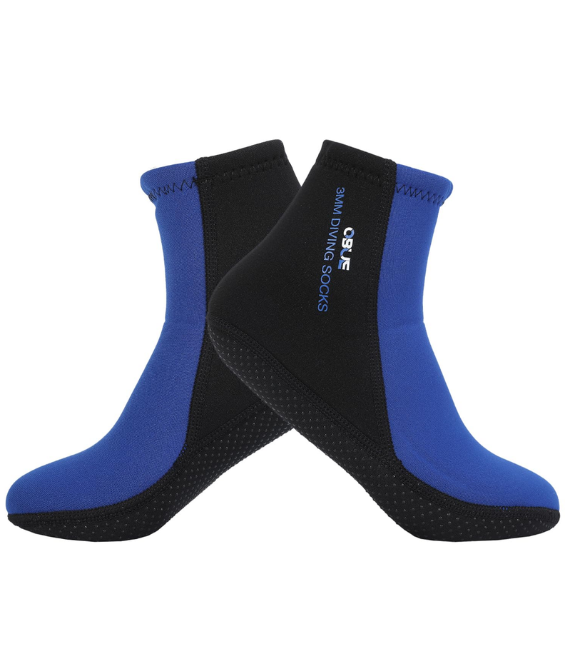 Skyone Dive Neoprene Socks Men Women, 3MM Wetsuit Scuba Socks, Sand Socks Diving Fin Socks Thermal Anti Slip Flexible
M