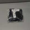 Benefit Wear Adult Unisex Adaptive Anti-Strip Bodysuit Onesie with Snaps at Shoulders and Crotch (Black, XX-Small)