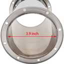 Stainless Steel Storage Capsule Waterproof Lock Container Storage Future (10.2")