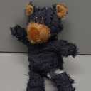 MAXBECK Dog Companion for Heavy Chewers- Indestructible Robust Bear Dog Toy, Resistant Squeaky Dog Toys for Heavy Chewers, Unbreakable Stuffed Plush Dog Toys for Aggressive Chewers (A-Navy)