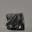 SIDAZON 3 Inch 500 Pcs Plastic Fasteners Hang Tags Black Snap Lock Pins Security Loop Price Tag Pins Safety Ring Ties for Retail Store Clothing Accessory (3 500pcs, Black)