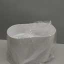 ELPHECO Bathroom Motion Sensor Trash can 2.5 Gallon Automatic Garbage Can, 9.5L Slim Plastic Smart Trash Bin with Lid Bathroom Decor, Sensor Garbage can for Bedroom, Kitchen, Office, White