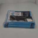 Plastic Hanging File Folder Extra Capacity,12 Pack Reinforced Hang Folders with Heavy Duty 2 Inch Expansion,Filing Cabinet Folders Letter Size,Hanging Organizer Designed for Bulky Files(Blue)