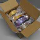 PLA Filament Bundle, 1.75mm Silk PLA Filament Tricolor Gradient PLA, 3D Printer Filament Dimensional Accuracy +/-0.02mm, 250g x 4 Spools,Fit for 3D Printers and 3D Pens