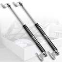 36 Inch Gas Struts Shock 180LB/801N Lift Support with L-Type Mounts for Boat Cover RV Bed Storage Heavy Duty Toolbox Lid Trash Bin Trap Door Trailer Floor Hatch, 2Pcs (Application: 144-198lb)