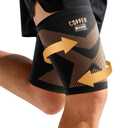 Copper-Infused Thigh Compression Sleeves 1 Pair [Upgrade Medical-Grade & Anti-Slip] Hamstring Compression Sleeves for Workouts, Sports Recovery and Quad & Groin Support, Breathable Upper Leg Sleeve for Women & Men - XL (Black)