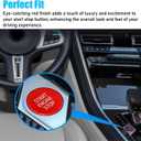 Jaronx Compatible with BMW Sports Red Start Stop Button 2018-2025, Engine Ignition Push Start Button Cover for BMW 1' F40/2' F44/3' G20 G21/4' G22 G23/8' G14 G15 G16/X5 G05/X6 G06/X7 G07/Z4 G29 Series