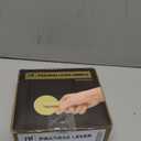 Mega Handles Ronn Passage Lever Door Handle Set for Hallway, Closet and Bathroom, Heavy Duty Door Levers, Fits All Standard Door Sizes, Screws Included - Satin Brass (1 Pack)