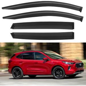 Window Visors Rain Guards for 2020-2025 Ford Escape, Out-Channel Window Vent Wind Deflectors Visors Shades for 20-25 Escape