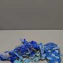 LOYIM 48 Pcs Velvet Christmas Wreath Bow Bulk Christmas Velvet Bow Vintage Ribbon Bows Xmas Tree Bows for Christmas Autumn Garland Wedding Decoration 3 Size Width of 3/8'' 5/8'' 1'' (3 Blue)