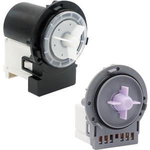 4681EA2001T Washer Drain Pump and EAU61383503 Washer Circulation Pump by SupHomie - Compatible with LG Ken-more Replaces AP5328388 4681EA1007D EAU62263303 4681EA2001C