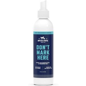 Rocco & Roxie Dog Potty Training Don't Mark Here - No Pee Repellent Spray for Dogs Indoor & Outdoor - Puppy Housebreaking Supplies - Anti Peeing for Dogs and Puppies - Made in USA