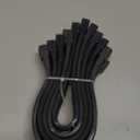 HOXWELL 15" Rubber Bungee Cords with Hooks, Heavy Duty EPDM Bungee Cord with 150% Max Stretch, Heavy Duty Bungee Straps for Securing Tarps, Canvases, Cargo, Motorcycle, Weatherproof, Pack of 10