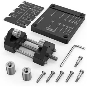 Precise Chisel Sharpening Jig Kit, Honing Guide System for Woodworking Chisels and Planes (5/32" to 3"), Chisel Honing Guide with Adjustable Angle Fixture and Angle Gauge