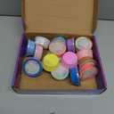 LKAXYTP 24 Pack Butter Slime Kit, Party Favor Supplies, Super Soft, Non-Sticky, Goody Bag Toy, Prize for Girl and Boys, Christmas Stocking Stuffers