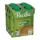 Pacific Foods Organic Free-Range Chicken Broth, 8 oz Carton (4 Pack)
, Best By: 01/03/2027