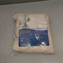 84 Inches Extra Long Beige Shower Curtain Boho Neutral Tufted Chevron Textured Striped Minimalist Shower Curtains for Bathroom