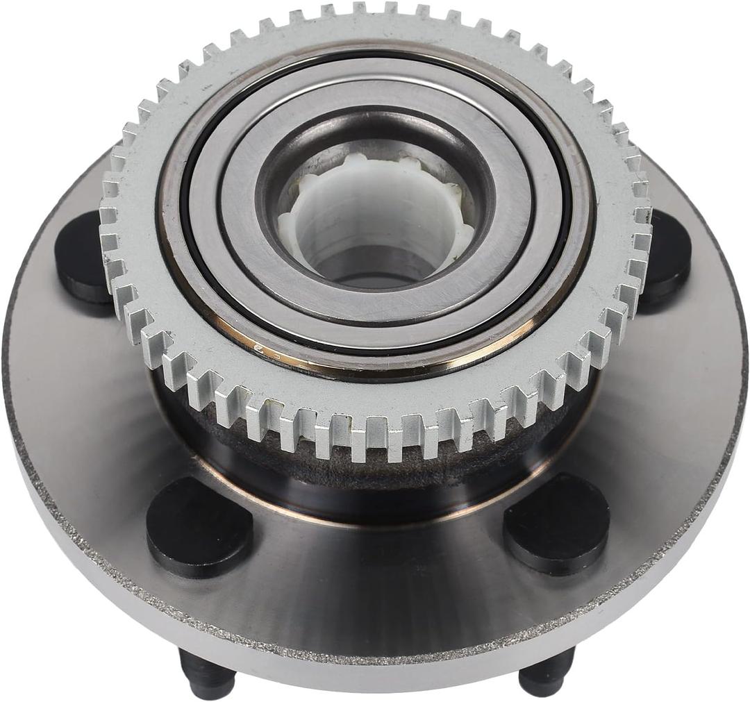 KUSATEC 513221 Front Wheel Bearing and Hub Assembly Compatible with 2005-2007 Avanti, 2005-2014 Ford Mustang, 5 Lug Bolts w/ABS