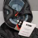 VCAN Cruiser Solid Half Face Motorcycle Helmet (Small, Gloss Black)
