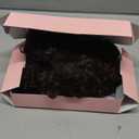 LONAI Hair Extension,9PCS Brown 22" Curly Clip in Hair Extensions LN002 Long Soft Thick Synthetic Hairpieces for Women-Dark Reddish Brown