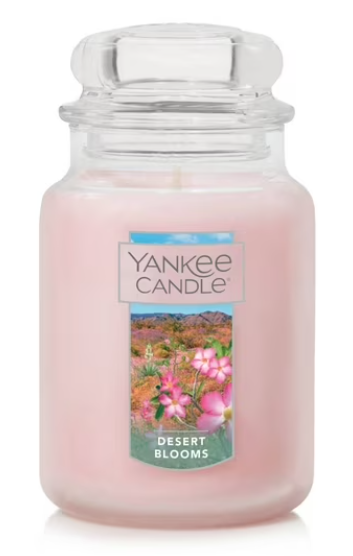 NWT! Yankee Candle DESERT BLOOMS 22 oz. Candle