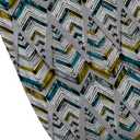 Society6 Pattern State Pyramid Line North Bath Mat, 17" x 24", Green