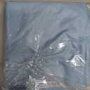 ALYVIA SPRING Waterproof Fabric Shower Curtain Liner, Washable Cloth Shower Curtain for Bathroom - Standard Size 72x72, Blue