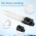 Dreyoo Hot or Cold Shower Cartridge Compatible with RP22018, Stem Replacement Compatible with Glacier Bay Tub & Shower Faucet, for 2 or 3 Handle Faucets (1 Pack)