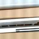 Extra Wide Baby Gate 85.8-104.5 Inch, Pressure Mounted No Drilling, for Stairs & Doorways, Metal White Indoor Safety Gate for Kids and Dogs