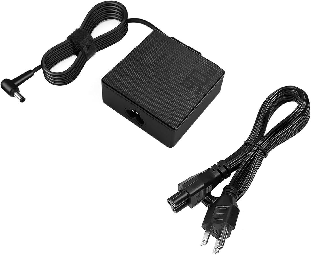 90W Charger Compatible with Asus Monitor Power Cord Rog Strix PG279Q PG279 PG279QZ XG27UQ PG259QN TUF Gaming VG27AQ VG32VQR VG35VQ Vivo AiO V230I V230IC AC Adapter ADP-90LE B