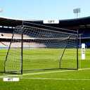 12x6 FT Soccer Goal Heavy Duty Backyard Training, Weather Resistant Powder Coated Galvanized Steel Metal Frame 1.97" Diameter Net