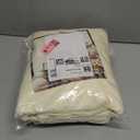 SINSSOWL 6.6 x 6.6 FT Square Backdrop Cover Ivory Rectangle Arch Cover Fitted Wedding Spandex Backdrop Covers for Baby Shower Bridal Shower Birthday Party Gender Reveal Decoration