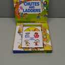Classic Chutes and Ladders with 1970's Artwork by Winning Moves Games USA for Children Ages 3 and Up, Preschool Games for 2-4 Players (1195)