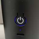 XinXu Upgraded Rechargeable Gravity Electric Pepper and Salt Grinder Set with LED lights, Stainless Steel Automatic Pepper or Salt Grinder Mill Shaker Refillable with Adjustable Coarseness (Black)