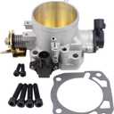 70MM Throttle Body with Nut and Gasket Kit for Acura Integra 1990-2001, Honda Accord 1990-1997, Civic 1996-2000, Civic del Sol 1993-1997, Prelude 1992-2001, S2000 2000-2005