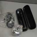 Philips Sonicare DiamondClean Smart 9500 Electric Toothbrush, Sonic Toothbrush with App, Pressure Sensor, Brush Head Detection, 5 Brushing Modes and 3 Intensity Levels, Black, Model HX9923/11